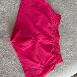 Reebok Women's Hot Pink Athletic Shorts